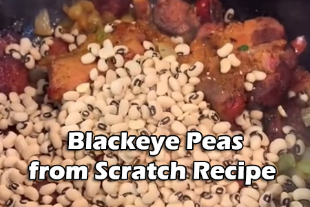 Blackeye Peas from Scratch Recipe by Christi Beraud