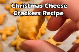 Christmas Cheese Crackers Recipe